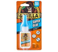 Gorilla Super Glue, 15g - All Purpose, Impact Tough & Fast Setting with Anti-Clog Cap Ideal for Metal, Ceramics, Leather & More