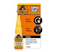 Gorilla Glue Gorilla Brush and Nozzle Super Glue 12g