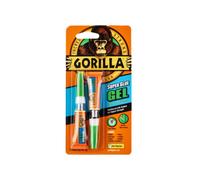 Gorilla Glue GRGSGG23 Gorilla Super Glue Gel 3g Pack of 2