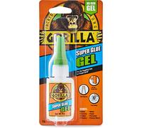 Gorilla Super Glue Gel, 15g - All Purpose, Fast Setting, No-Run Formula with Anti-Clog Cap | Ideal for Metal, Ceramics, Leather & More