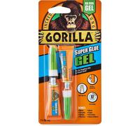 Gorilla Glue GRGSGG23 Gorilla Super Glue Gel 3g Pack of 2