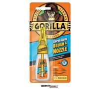 Gorilla Glue Gorilla Brush and Nozzle Super Glue 12g