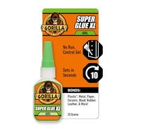 Gorilla Super Glue Gel XL, 25g - All Purpose, Fast Setting & Thicker, More Controlled Formula, Ideal for Metal, Ceramics, Leather & More