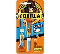 Gorilla Super Glue Permanent Liquid Transparent Clear 3 g Pack of 2 4044101