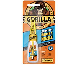 Gorilla Super Glue Permanent Liquid Transparent Liquid 12 g