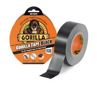 Gorilla Tape Black 32m - Heavy Duty Duct Tape, Hand-Tearable & Extra Strong