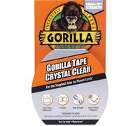 Gorilla Tape Crystal Clear 8.2m 1 Pack Flexible Waterproof UV Resistant