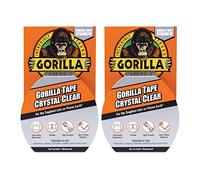 Gorilla Tape Crystal Clear 8.2m - Clear Duct Tape (2 Pack)