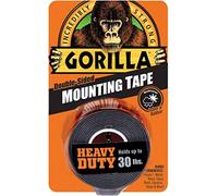 GORILLA GLUE 3044201 1.5 m Heavy Duty Mounting Tape - Black