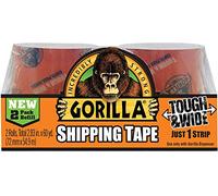 Gorilla 3044821 Clear Packaging Tape - 72mm x 27m