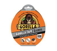 Gorilla Tape Silver (48mm x 32M) - 3 Pack - Heavy Duty, Weather-Resistant Duct Tape for Ultimate Holding Power