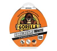 Gorilla Tape White (48mm X 27M) - 12 Pack - Heavy Duty, Weather-Resistant Duct Tape For Ultimate Holding Power