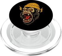 Gorilla Tattoo Vintage Classic American Old School Tattoos PopSockets PopGrip for MagSafe