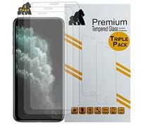 Gorilla Tech Apple iPhone 11 Pro/XS/X Screen Protector 3 Pack Tempered Glass