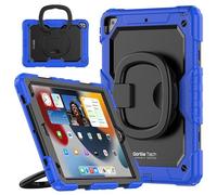 Gorilla Tech Armour Case for iPad Air 3 10.5" (2019, 3rd Gen) - Shockproof Heavy-Duty Smart Cover with Hand Strap, 360° Kickstand & Pen Holder - Rugged Luxury Protection for Kids & Adults (Blue)