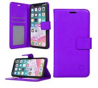 Gorilla Tech iPhone X/XS Flip Case Shockproof Leather Cover Slim Tempered Protective Book Folio Stand (5.8")