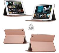 Gorilla Tech New Apple iPad 9.7 inch (2018) Apple iPad 9.7 inch (2017) Leather Case with Pencil Support Protect with Style Executive Multi Function flip Cover Protective Luxury design Built-in magnet