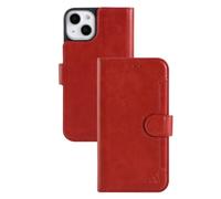 Gorilla Tech Premium Wallet Case for iPhone 12/12 Pro, PU Leather Shockproof Flip Cover with RFID Block, Card Holder, Magnetic Closure, Kickstand - Red