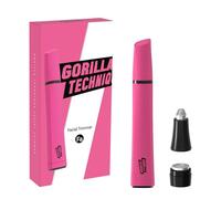 Gorilla Technique Facial Hair Trimmer for Women, Electric Peach Fuzz Remover, Precise Face Razor for Upper Lip Eyebrow Eyebrow Chin Forehead, Travel Friendly, Makeup Prep Tool, Dermaplaning, 2 Heads