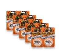 Gorilla Tough & Clear Double Sided Mounting Tape 1"" x 60"" Clear (Pack of 10)