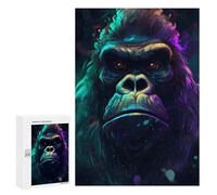 Gorilla Treasured: Seasonal Home Décor, 300 PCS Jigsaw Puzzle for Adults - to Assemble, Frame And Display