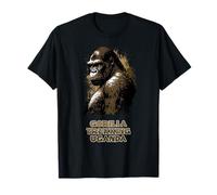Gorilla Trekking Uganda National Parks T-Shirt