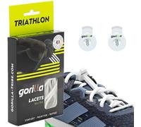 Gorilla Triathlon Elastic Silicone Shoelaces for Fast Transitions