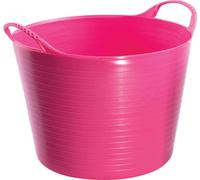 Gorilla Tub Eco Flexible Garden Builders Storage Tub Trug Bucket 38L - Pink