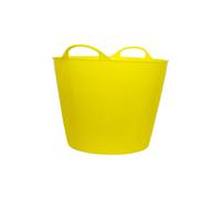 Red Gorilla Medium Flexible Tubs - Yellow - 26 litre