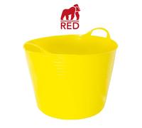 Gorilla Tubs 38L Large - Plastic Work Trugs - Builders Buckets (Red Gorilla)
