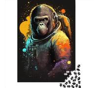 Gorilla Unreal Puzzles 1000 Pieces Wooden Puzzles for Adults And Teenager Family Game Christmas Eve Gifts 1000pcs (75x50cm)