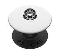 Gorilla Vegan - Save The Animals, Love Veggies, Vegetarian PopSockets Adhesive PopGrip