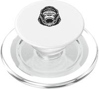 Gorilla Vegan - Save The Animals, Love Veggies, Vegetarian PopSockets PopGrip for MagSafe