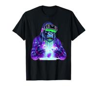 Gorilla VR Gamer Playing Tag Boys Funny Adult Gorilla VR T-Shirt