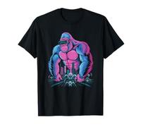 Gorilla VR Tshirt Boys Playing Adult Gaming Games Gamer T-Shirt