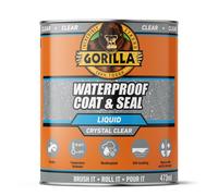 Gorilla Waterproof Coat Seal Clear 473ml Weatherproof Liquid Sealant Sto