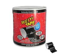 Gorilla Waterproof Patch & Seal Tape Black 1.5m*10cm - Strong Waterproof Sealing Tape for Outdoor Use, Leaks, Tent Repairs, Cracks & Holes - UV Resistant, Flexible and Durable Waterproof Tape