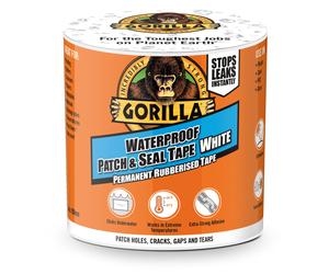 Gorilla Waterproof Patch & Seal Tape White 3m