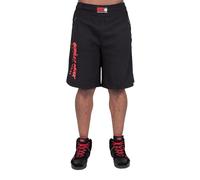 Gorilla Wear Men's Augustine Old School Shorts, Black, XXL-3XL