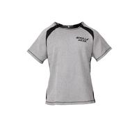 GORILLA WEAR Augustine Old School Workout Top Gray