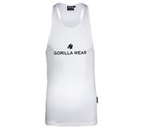 Gorilla Wear - Carter Stretch Tank Top - Black - Bodybuilding Sports Everyday Leisure with Logo Print Light and Comfortable for Optimal Movement Made of Cotton and Elastane