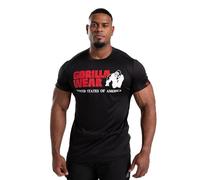 GORILLA WEAR Classic Training T-Shirt - Black, Black, M