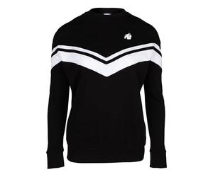 Gorilla Wear - Hailey Oversized Sweatshirt - Black - Bodybuilding Sports Everyday Leisure with Logo Print Lightweight and Comfortable for Optimal Movement Made of Cotton Polyester