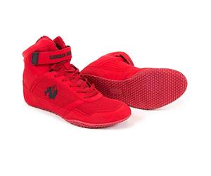 Gorilla Wear High Tops,Red Black,4 UK