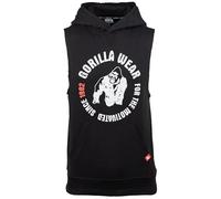 Gorilla Wear Marshall Sleeveless Hoodie - Army Green - 2XL