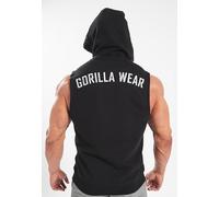 Gorilla Wear Men's Marshall Sleeveless Hoodie T-Shirt (Pack of 1) Black