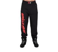 GORILLA WEAR Men's Augustine Old School Pants Leisure trousers, Black, M UK
