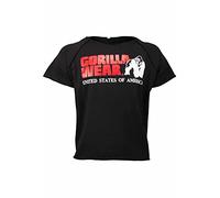 GORILLA WEAR Classic Workout Top Black