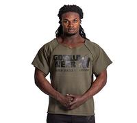 GORILLA WEAR Classic Workout Top Dark Green