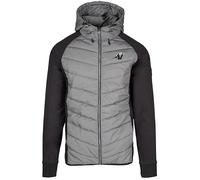 Gorilla Wear Men's Felton Outdoor Jacket Windbreaker, Grey/Black, M